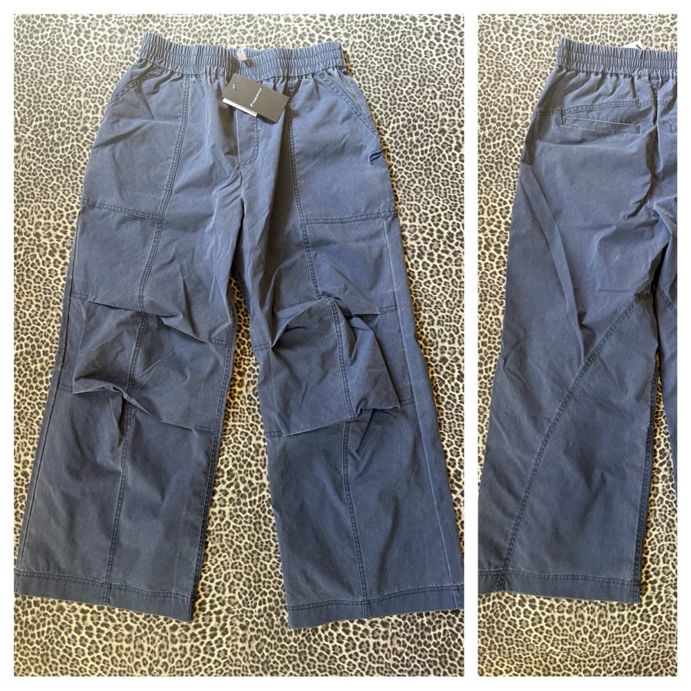 Fabletics Blue Wide-Leg Pants - Picture 6 of 10